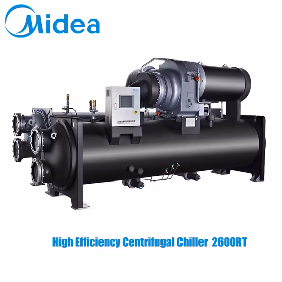 Midea 3000rt High Efficiency Centrifugal Chiller Unique Heatexchanging Technology Chiller